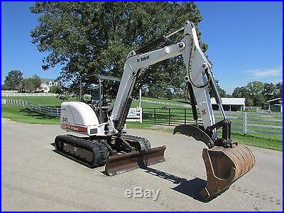 2006 BOBCAT 341 MINI EXCAVATOR 12,000 LB HYDRAULIC THUMB