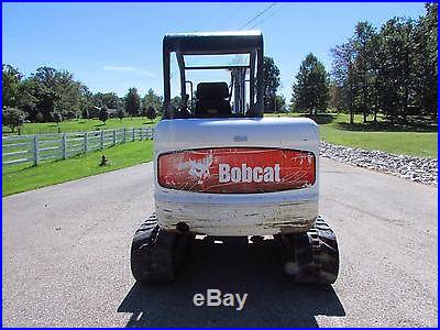 2006 BOBCAT 341 MINI EXCAVATOR 12,000 LB HYDRAULIC THUMB