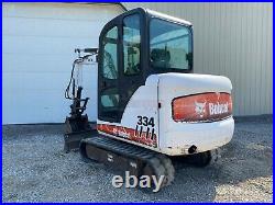 2006 Bobcat 334 Mini Excavator, Erops, Hyd Thumb, Heat & Ac, 40 HP Pre-emissions