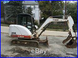 2006 Bobcat 334 excavator 1885 hrs