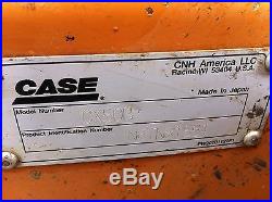 2006 CASE CX50B RUBBER TRACK MIDI EXCAVATOR DIESEL CAB With AC/HEAT, BLADE