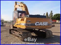 2006 Case CX210 Hydraulic Excavator Cab A/C Diesel 36 Bucket Crawler Tractor