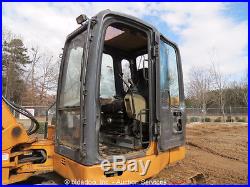 2006 Case CX80 Hydraulic Mini Excavator Steel Tracks Thumb A/C Cab bidadoo