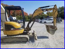 2006 Caterpillar 303CR Hydraulic Mini Excavator with Only 1700 Hours
