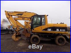 2006 Caterpillar M318C Wheeled Excavator / CAT Excavator