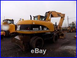 2006 Caterpillar M318C Wheeled Excavator / CAT Excavator