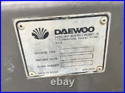 2006 Daewoo Solar 55 Hydraulic Mini Excavator with Cab & Thumb CHEAP