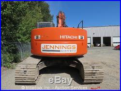 2006 Hitachi ZX225USLC Hydraulic Excavator Thumb Hyd Q/C AUX A/C Cab bidadoo