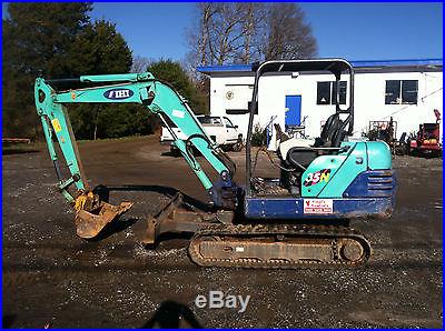 2006 IHI 35N Compact Excavator Trackhoe 24 Bucket and Quick Attach