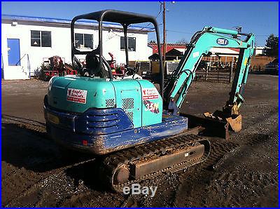 2006 IHI 35N Compact Excavator Trackhoe 24 Bucket and Quick Attach
