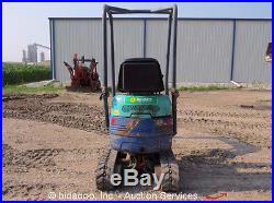 2006 IHI 9NX2 Mini Excavator Track Backhoe Dozer Blade Diesel Aux Hyd bidadoo