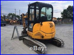 2006 JCB 8032 Hydraulic Mini Excavator with Cab & Thumb Only 2300Hrs
