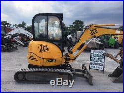 2006 JCB 8032 Hydraulic Mini Excavator with Cab & Thumb Only 2300Hrs