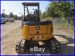 2006 John Deere 50D Mini Excavator Hydraulic Thumb Q/C Backfill Blade Aux