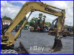 2006 Kobelco SK80CS-1 Hydraulic Midi Excavator with Cab Blade 3rd Valve Job Ready