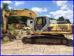 2006 Kobelco Sk250 LC Dynamic Acera Excavator With Clamshell Attachment