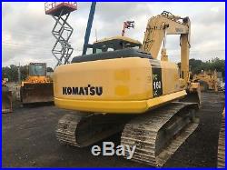 2006 Komatsu PC160-LC-7 Excavator / PC 160 / Hydraulic Quick Coupler / Thumb