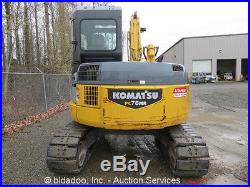 2006 Komatsu PC78MR-6 Hydraulic Excavator Hydraulic Thumb Rubber Pads Blade AUX