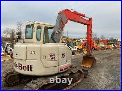 2006 Link-Belt 75 Spin Ace Hydraulic Midi Excavator 18000Lb Machine CHEAP