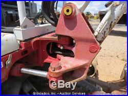 2006 Takeuchi TB125 Mini Excavator Rubber Tracks Backhoe w Blade Aux Hydraulics