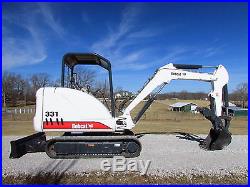 2007 BOBCAT 331G MINI EXCAVATOR WITH HYDRAULIC THUMB / GOOD OPERATING CONDITION