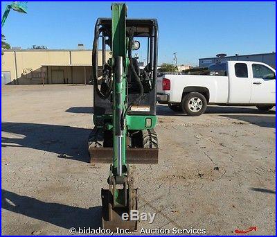 2007 Bobcat 323J Compact Mini Excavator Aux Hydraulics Kubota 30 HP bidadoo