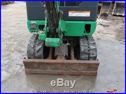 2007 Bobcat 323J Mini Excavator Retractable Tracks Dozer Blade Backhoe bidadoo