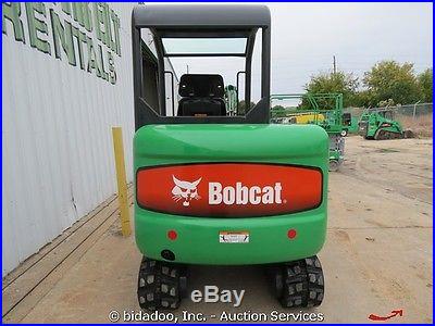 2007 Bobcat 328G Mini Excavator Backhoe Aux Hydraulics 55 Dozer Blade bidadoo