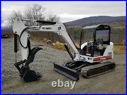 2007 Bobcat 335g Excavator 9k Lb New Hydraulic Thumb And Tracks Kubota Diesel