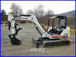 2007 Bobcat 335g Excavator 9k Lb New Hydraulic Thumb And Tracks Kubota Diesel