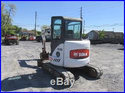 2007 Bobcat 430 Mini Excavator with Cab