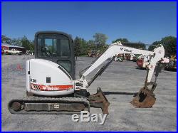 2007 Bobcat 430 Mini Excavator with Cab