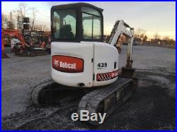 2007 Bobcat 435 Mini Excavator with Cab