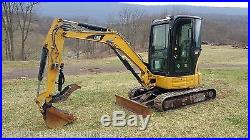 2007 Caterpillar 303C CR Mini Excavator Diesel Rubber Track Hoe Hydraulic Thumb