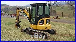 2007 Caterpillar 303C CR Mini Excavator Diesel Rubber Track Hoe Hydraulic Thumb