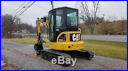 2007 Caterpillar 303.5C CR Mini Excavator Track Hoe Hydraulic Plumbed Blade Cat