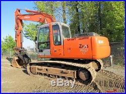 2007 Hitachi Zaxis ZX160LC Hydraulic Excavator Hyd Thumb Q/C A/C Cab ZX-160LC