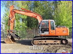 2007 Hitachi Zaxis ZX160LC Hydraulic Excavator Hyd Thumb Q/C A/C Cab ZX-160LC