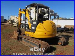 2007 JCB 8045ZTS Mini Excavator Perkins Diesel Rubber Tracks Aux Hyd bidadoo