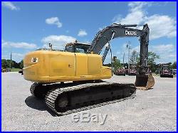 2007 John Deere 200d LC Excavator Enclosed Cab With A/c And Heat Work Ready