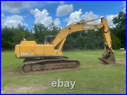 2007 John Deere 200 CLC Hydraulic Excavator