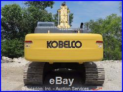 2007 Kobelco SK350LC Hydraulic Excavator Cab Heat A/C 31.5 Tracks bidadoo