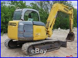 2007 Kobelco SK80CS-1E Excavator Cab A/C Heat Dozer Blade Track Hoe bidadoo