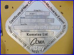 2007 Komatsu PC50MR Mini Excavator withCab
