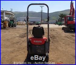2007 Kubota KX008-3 Mico Excavator Mini Digger Extendable Tracks Backfill Blade