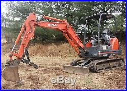 2007 Kubota KX71-3 mini excavator under 450hrs