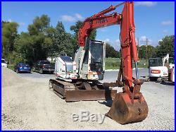 2007 Link Belt 75 Spin Ace Midi Excavator with Cab & Thumb
