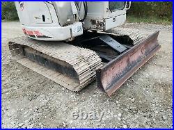 2007 Link Belt Spin Ace 75 Excavator 17k Lb Enclosed Cab Steel Tracks Z Boom