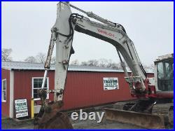 2007 Takeuchi TB1140 Hydraulic 30000Lb Excavator with Cab Blade Only 6000Hrs CHEAP