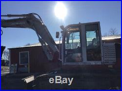 2007 Takeuchi TB1140 Hydraulic Excavator with Cab & ThumbOnly 4700 Hours